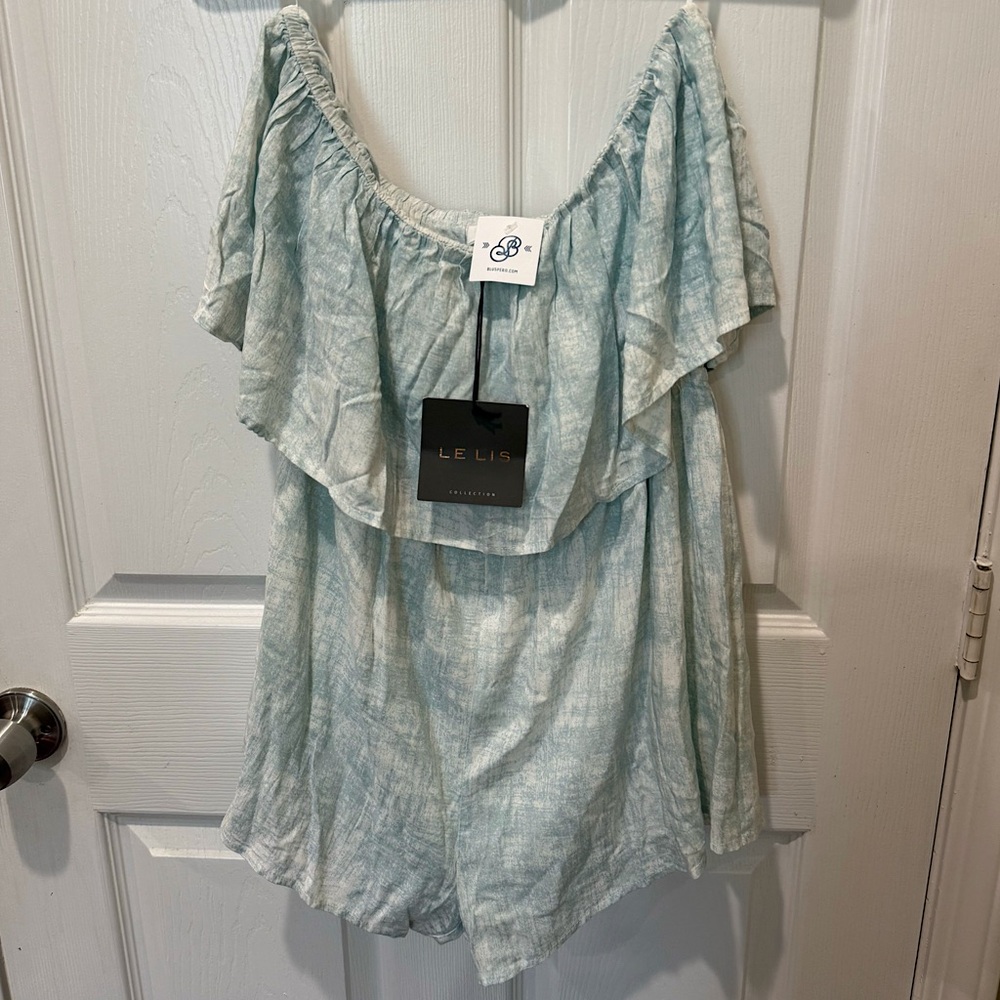 Off the shoulder romper